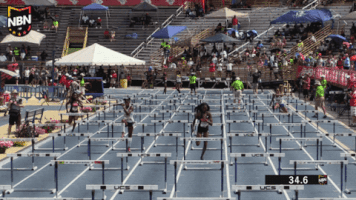 hurdles running GIF by RunnerSpace.com