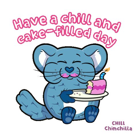 Happy Birthday Eating Sticker by VeeFriends