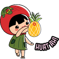 Chinese New Year Pineapple Sticker by Ang Ku Kueh Girl and Friends
