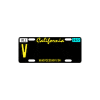 VanspeedShop vanlife campervan licenseplate sprintervan Sticker