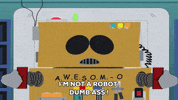 awesom-o robot GIF by South Park 
