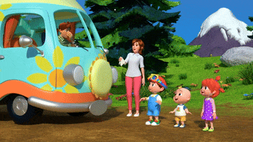 Animation Camping GIF by Moonbug
