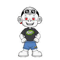 Affirmation White Monkey Sticker by Zhot