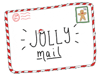 Christmas Card Sticker by wordfindersclub