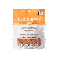 Sweet Potato Dog Treats Sticker by healthybud