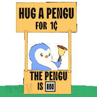 Penguin Love Sticker by Pudgy Penguins