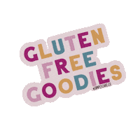 Brownies Gluten Sticker by Simply Cake Co.