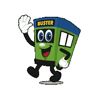 omnitrans mascot buster omni omnitrans Sticker