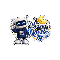 Descansar Good Night Sticker by Digi 995