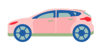 wettergrendesignco car travel trip road Sticker