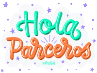 Lettering Colombia Sticker by cebrazul