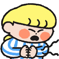Sick Stomachache Sticker