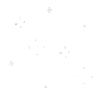 Sticker gif. Twinkling white crosshatch stars, flashing in double time.