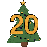 Christmas Tree Sticker by Karmandala