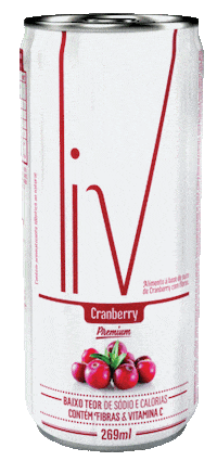 juice cranberry Sticker by Liv Drinks