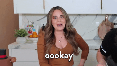 If You Say So Ok GIF by Rosanna Pansino