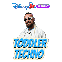 Mickey Mouse Techno Sticker by Walt Disney Records