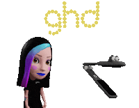 Iron Hairstylist Sticker