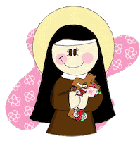 Jesus Saints Sticker by ateliermaosdemaria