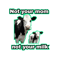 Vegan Milk Sticker by Natur-Clean-up