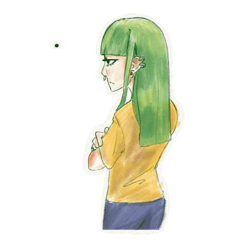 Rubyrista meme what wtf confused Sticker