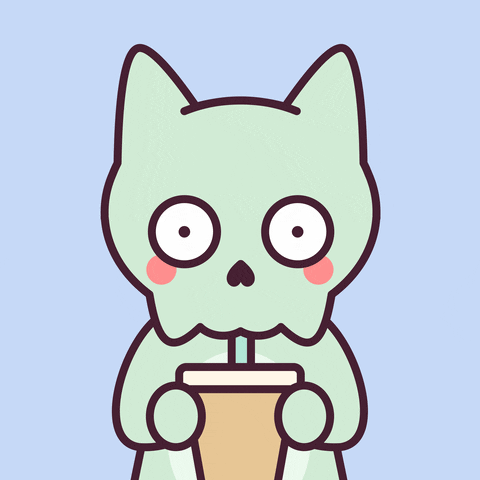 Happy Cat GIF by Skelly Cats
