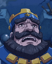 Looking Up Clash Royale GIF