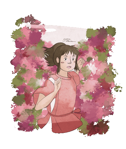 GgrownA giphyupload ghibli chihiro Sticker