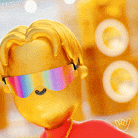 Party Gold GIF by Good Vibes Club