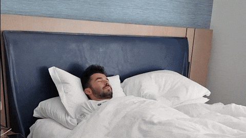 Wake Up Bed GIF by NJ 5s | Major League Pickleball