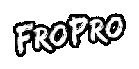 FroProAus logo fitness pizza brand Sticker