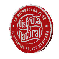 Disfruta Lo Natural Sticker by La Michoacana Plus