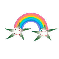 Arco Iris Aster Sticker by Colégio Áster