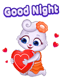 Sleepy Good Night Sticker by Lucas and Friends by RV AppStudios