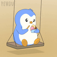 Happy Ice Cream GIF by Pudgy Penguins