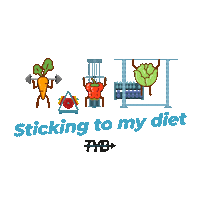 Fitness Vegetables Sticker by TYBNow