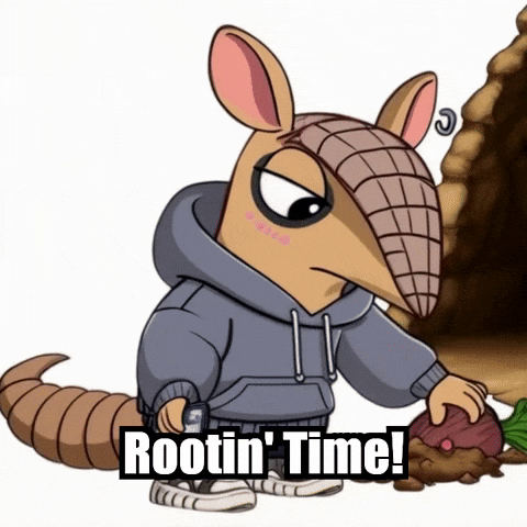 Roots Armadillo GIF by Chillo Dillo