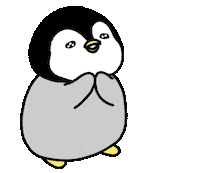 Penguin Antoinette Sticker by haebom