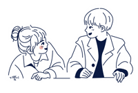 Law School Illustration Sticker