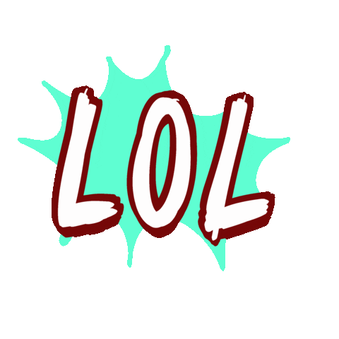 Laughing Out Loud Smile Sticker
