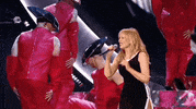 Kylie Minogue Brits GIF by BRIT Awards