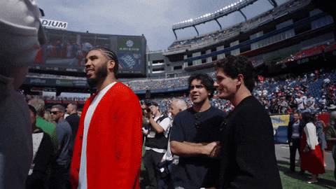 Jayson Tatum Football GIF by New England Patriots