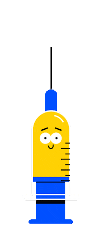 Corona Vaccine Sticker by Animaak