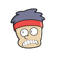 Scared Dwt Sticker by dowithtera