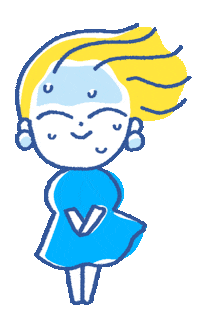 Girl Oops Sticker
