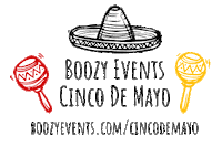 Cinco De Mayo Sticker by Boozy Events