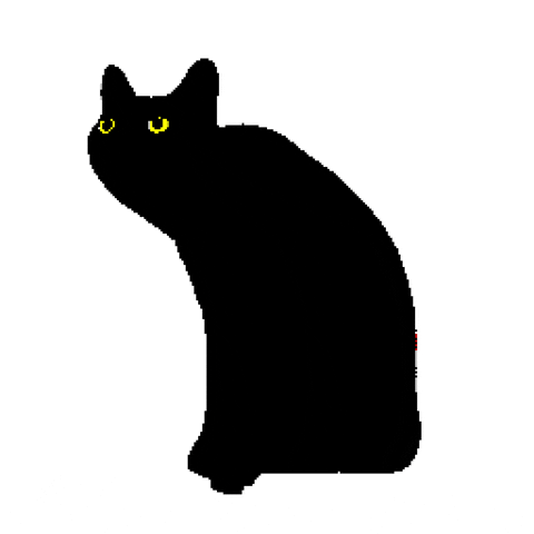 srodan art cat animation animated GIF