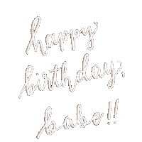 Happy Birthday Sticker