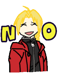 Fullmetal Alchemist No Sticker