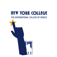 nycgreece college university study student Sticker
